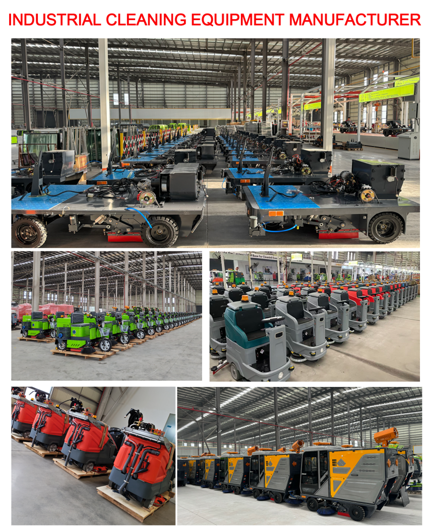 Focus on cleaning equipment with supplementary handling solutions