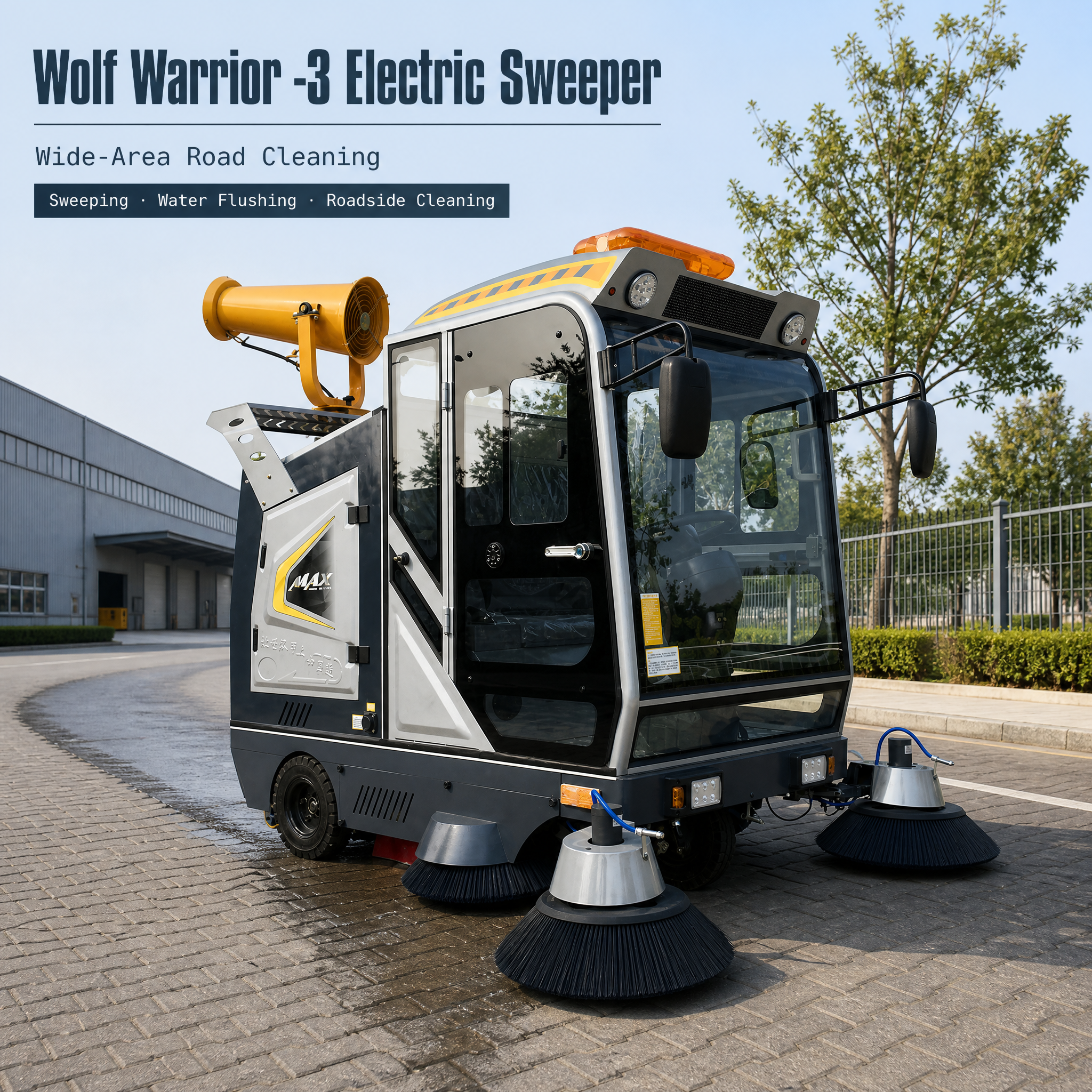 SP-Wolf Warrior -3 Electric Sweeper